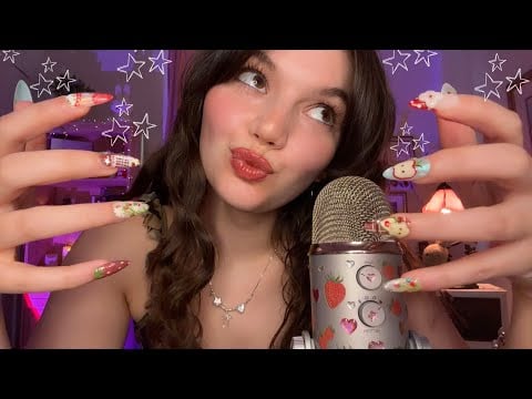 Fast and Aggressive ASMR Hand Sounds and Movements (Lotion Sounds, Leather Gloves, Tongue Clicking)