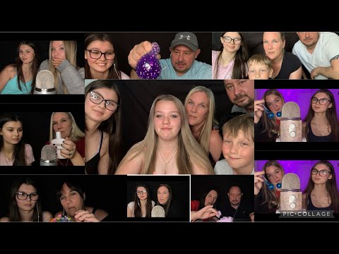 Family Tries ASMR Compilation ❤️