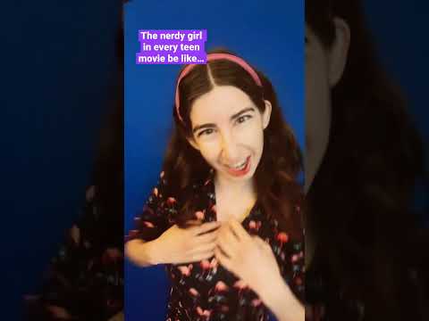POV: You see the nerdy girl take off her glasses in a teen movie #shorts #parody #feelings