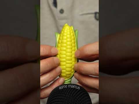 ASMR Tapping Plastic Vegetables #short