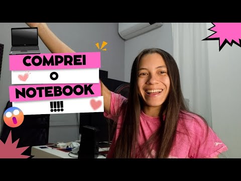 ASMR - COMPRAMOS O NOTEBOOK! Sim, é real!