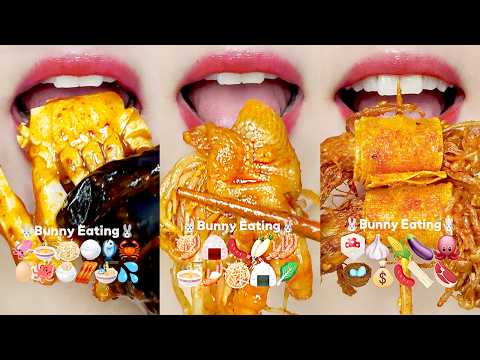 asmr 10 MINUTES SPICY FOOD 🥵🔥 MUKBANG SATISFYING & RELAXING 10분 매운 음식 모음집 eating sounds