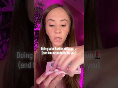 Doing Your Barbie Makeup 💄 #asmr
