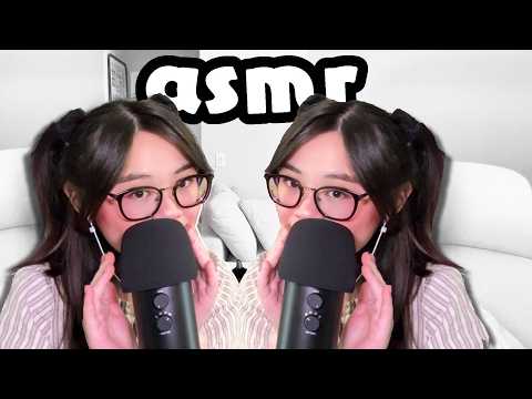 ASMR Dual Mics | Whispering, Tapping, Trigger Words