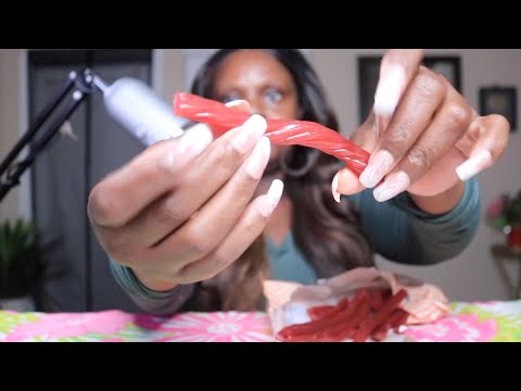 CHEWY TWISTY TREAT ASMR EATING SOUNDS