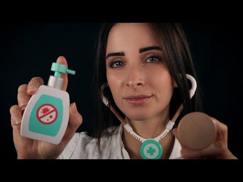 ASMR Deutsch Arzt Roleplay: Besuch beim Arzt, aber alles ist aus Holz (soft spoken German ASMR)