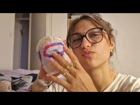 ASMR COISAS QUE GANHEI DA MINHA AVÓ❤️