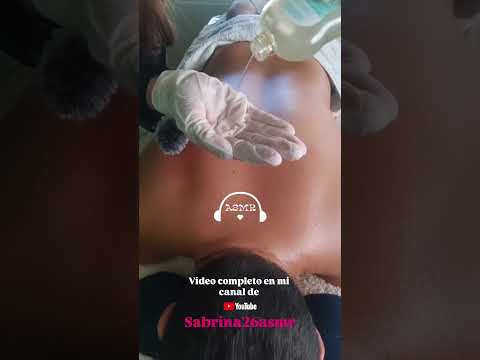 Te voy a dar un ✨ masaje presencial ✨muy relajante 😌 #asmr #relax #masaje #sonidos