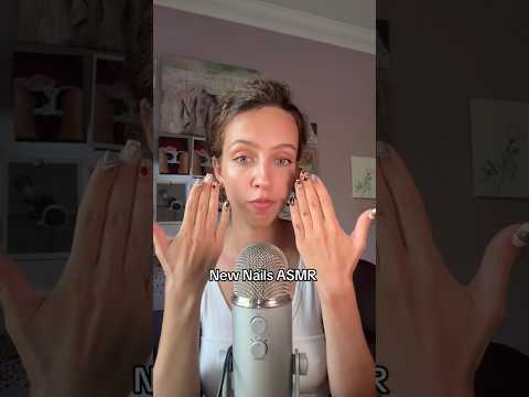 ASMR with my NEW NAILS #asmr