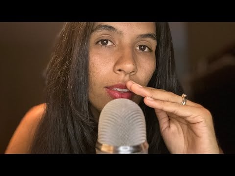 ASMR 10 MINUTOS SÓ DE SONS DE BOCA 👄 ( para relaxar- Asmr para estudar ) 