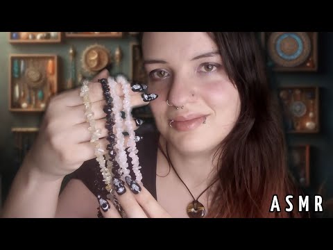 ✨ Finde deinen perfekten Heilstein | ASMR Beratung mit Buch & Schmucksounds ✨
