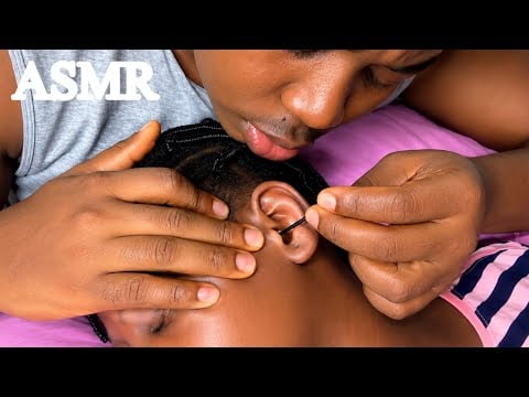 ASMR✨Close-Up Bobby Pin Deep Ear Cleaning Plus Soft Whispers 