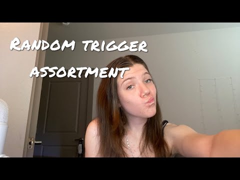 Fast and aggressive random ASMR assortment// crinkling, glass tapping, liquid sounds