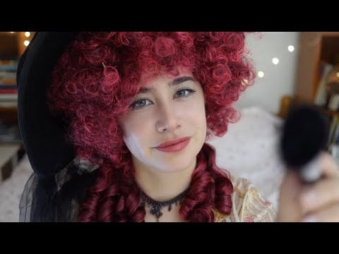 ASMR  Edwardian duchess does your makeup