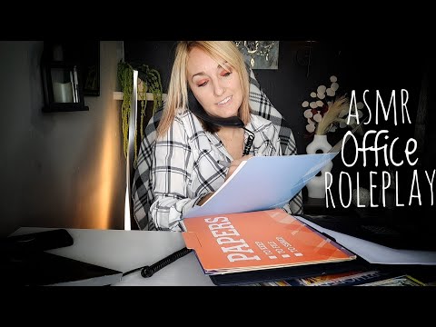 ASMR | Realistic Office Roleplay 🏬 