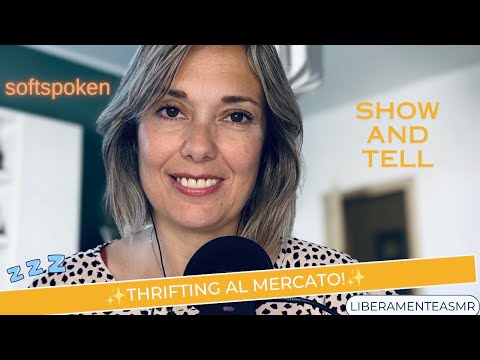 ASMR ITA Softspoken Show and Tell✨Thrifting per passione!😅✨