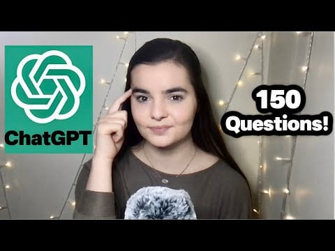 ASMR Letting ChatGPT Write My Trivia Questions! | 150 General Knowledge Questions