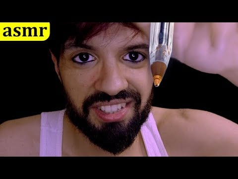 Tatuador "profesional" te tatúa la cara (comedia) | ASMR roleplay español