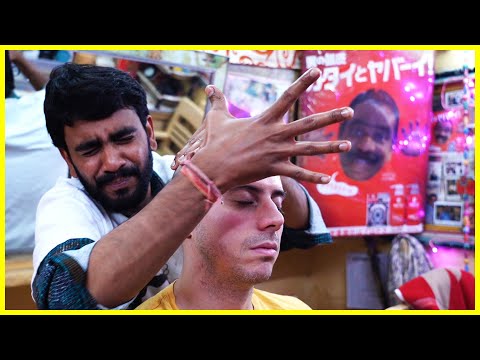 COSMIC MASSAGE by BABA'S SON 💛 World's Greatest Head Massage 💛 ASMR BARBER