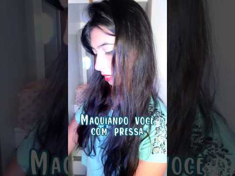 ASMR Maquiando você com pressa! | #asmr