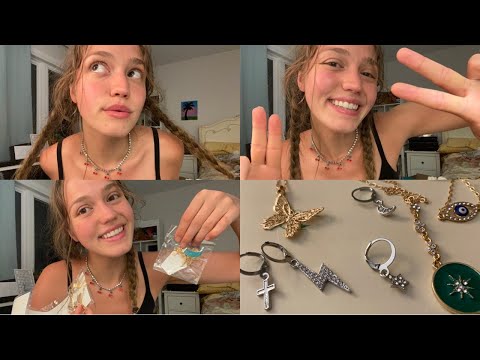 ASMR Jewellery Haul & Try On