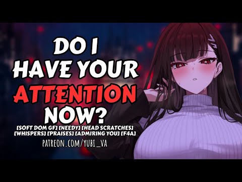 Dom Girlfriend Misses You and Distracts You While Working ♡ hard working listener ♡ F4A ASMR RP