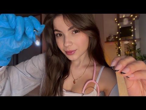 ASMR | Médica Trata seu Resfriado 🩺🤧