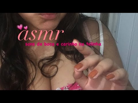 asmr | sons de boca molhados e carinhos na telinha ^^ 💗