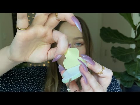 asmr for sleep #2 (textured scratching, tapping, candle, red light green light & more)