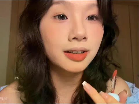 【ida助眠】终于找到了干唇淡颜的本命色… #pinkbear皮可熊爆水唇泥 #asmr哄睡 #沉浸式 #口红试色 #asmr