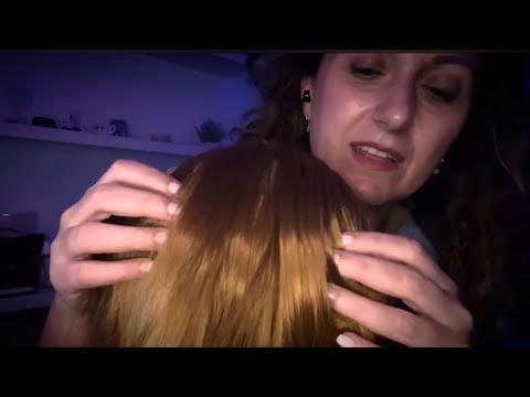 MASSAGGIO alla TESTA e cuoio capelluto ✨ASMR per dormire 