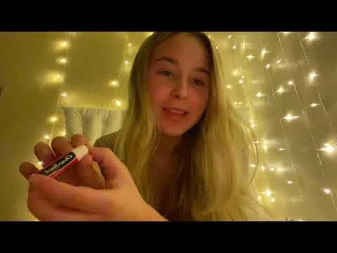 ASMR | Random bedtime triggers~lotion sounds~reading you a story~liquid sounds~whispering~and more!