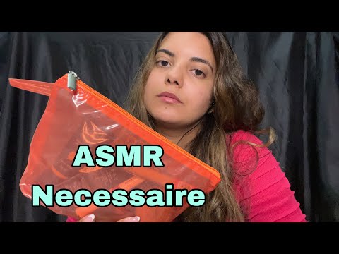 ASMR O que tem na NECESSAIRE da MELHOR AMIGA?