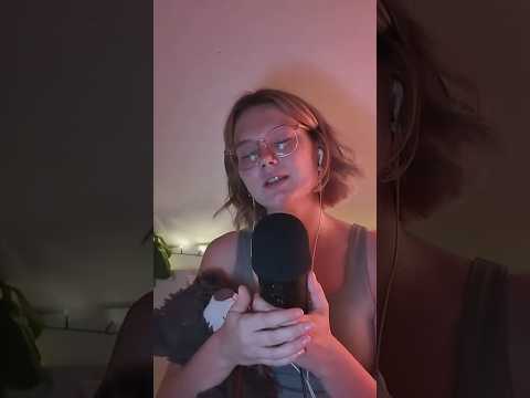 Sang u to sleep in a recent #asmr live music hangout session 💘 should we do this again soon?