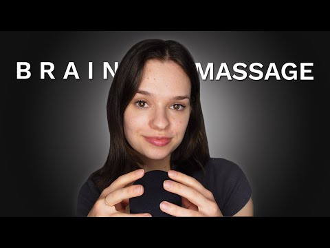 ASMR brain massage 🧠 mic scratching on foam cover (intense)