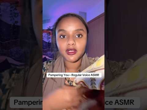 Regular Voice ASMR ~Pampering You #asmrshorts #asmrpersonalatttention