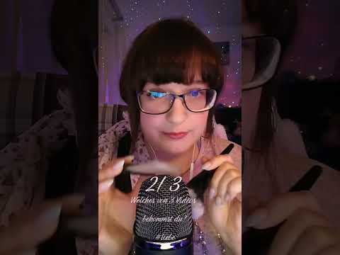 3 - Part 2 ASMR Was du brauchst!! #asmr  ✨