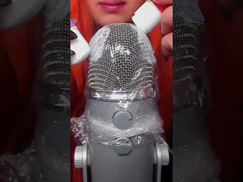 ASMR Glue Sticks on the Mic #asmr #tingles #shorts