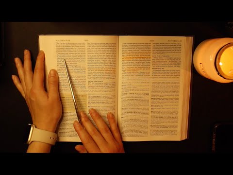 ASMR Bible Reading - Ear to Ear Whispering The Book of Matthew - Part 3