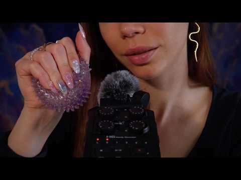 ASMR doux et lent, chuchotement très proche de chaque oreille 💫
