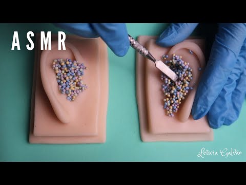 ASMR 3Dio - MASSAGEANDO SUAS ORELHAS