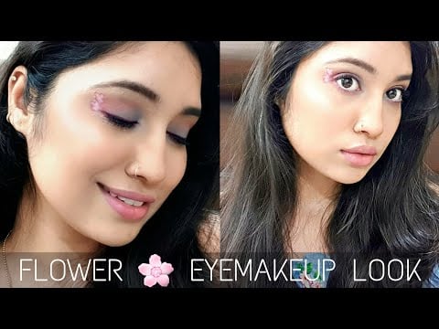 Flower Eyemakeup Look | Eye Makeup | Spring Eyelook | V STYLE