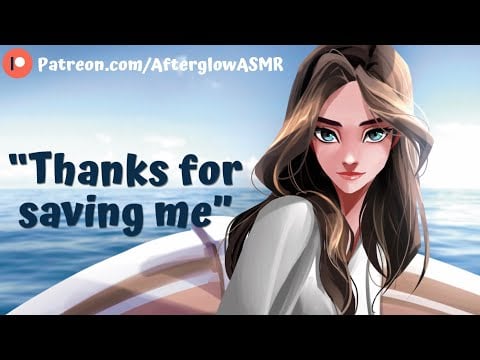 You Rescue a Cute Stranger from Drowning at the Beach (Shy and Sweet) (On Your Boat) (F4A)