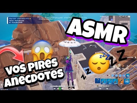 ASMR Français • Je lis vos PIRES ANECDOTES 😴💫 (vous êtes des fou 😭😂)