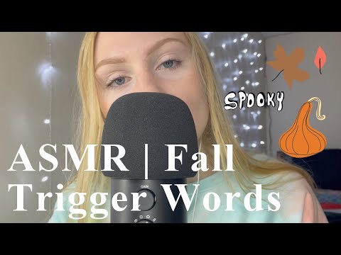 ASMR | Fall Trigger Words 🍂🍂🍂