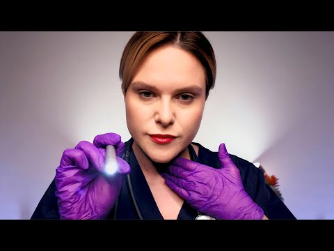 ASMR Detailed Doctor Check-Up For Thyroid Health
