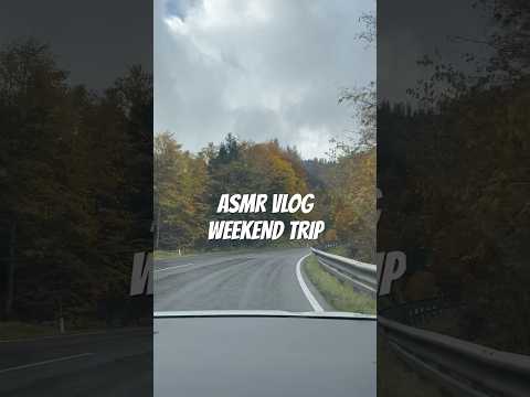 ASMR Vlog | Weekend Trip 🍂 #asmr #asmrshorts #asmrvlog #vlog #whispering #relax #tingles #autumn