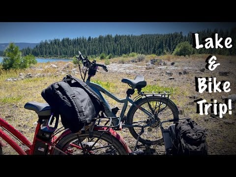 ASMR Eagle Lake Bike Trip! 💦(No talking version) From packing to riding to swimming! Sounds of Fun!