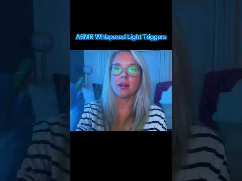 ASMR Whispered Light Triggers for Sleep FAST #asmr #relax #deepsleep #sleepsounds