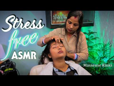 Experience This Stress-Free ASMR Head Massage And Definitely Beats $1000 Treatment || Masseuse Rinki